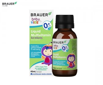 Brauer 蓓澳儿 婴儿复合维生素滴剂 45毫升【保质期:2020.10】 Brauer 蓓澳儿 婴儿复合维生素滴剂 45毫升【保质期:2020.10】